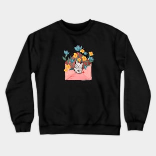 Be my meowtine Crewneck Sweatshirt